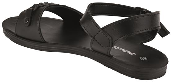 Polaris 5M 325050 Z 5Fx Siyah Kadın Düz Sandalet