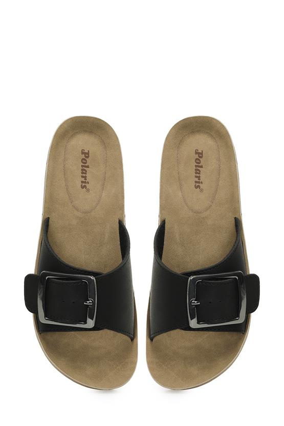 Polaris 5M 405011 Z5Fx Siyah Kadın Ev İçi Terlik