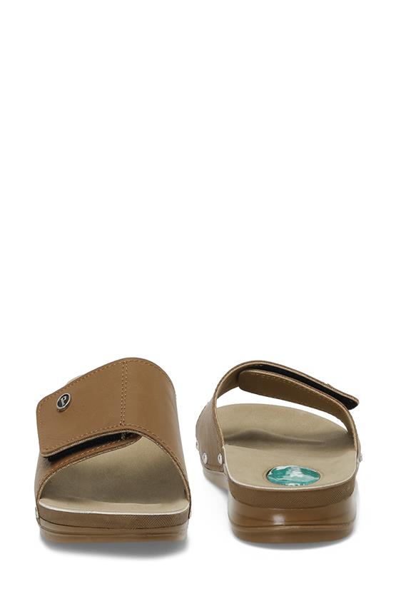 Polaris 5M 405073 Z5Fx Taba Kadın Ev İçi Terlik