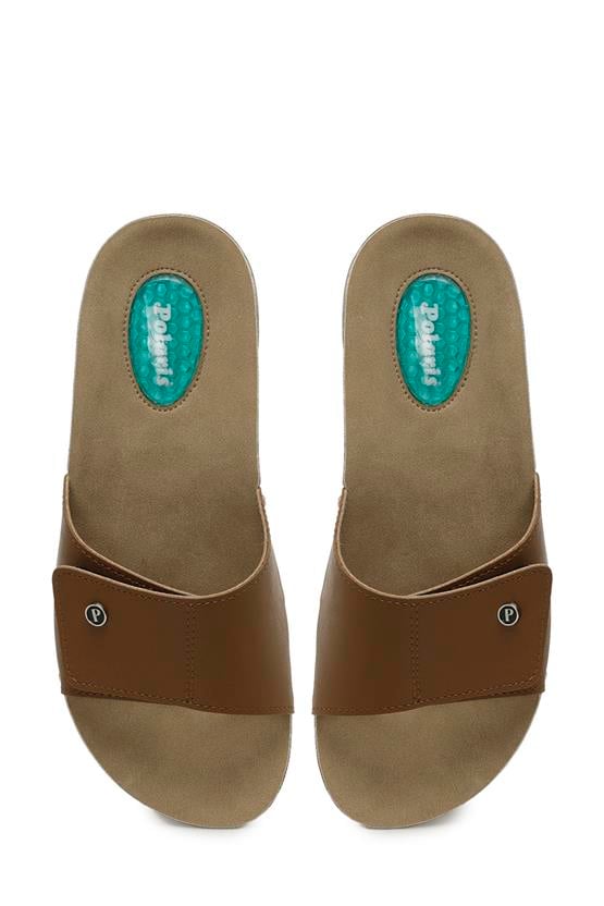 Polaris 5M 405073 Z5Fx Taba Kadın Ev İçi Terlik