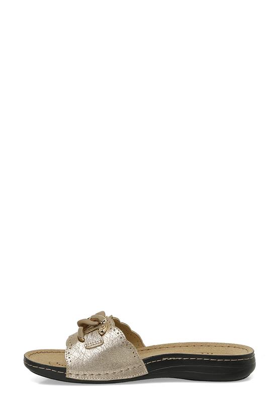 Polaris 5M 407018 Z5Fx Altın Kadın Ev İçi Terlik