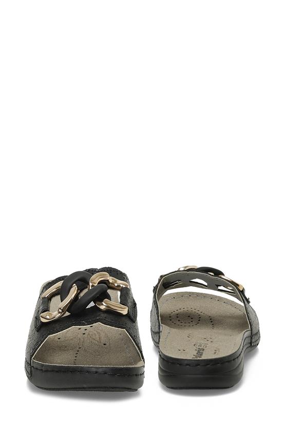 Polaris 5M 407018 Z5Fx Siyah Kadın Ev İçi Terlik