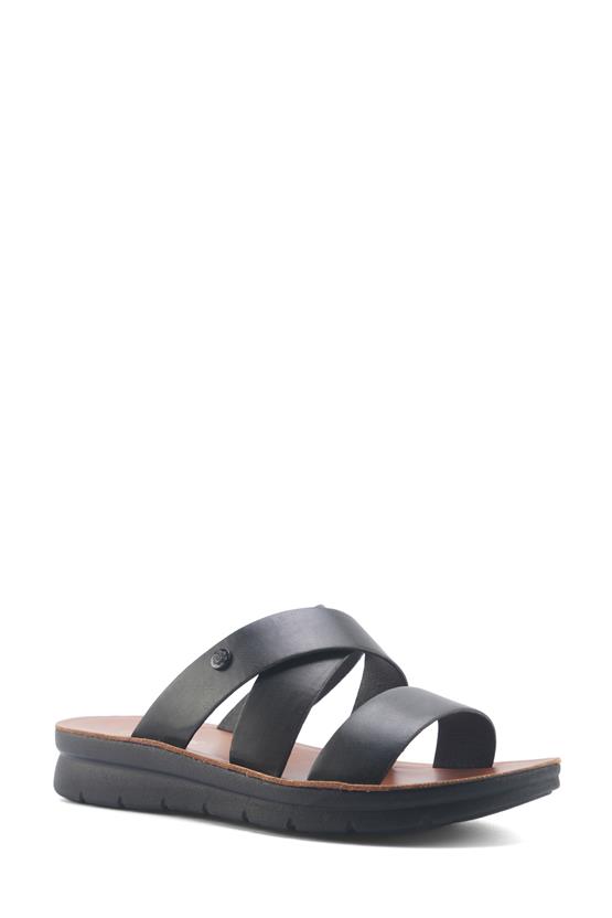 Polaris 5M 407066 Z5Fx Siyah Kadın Dış Giyim Terlik