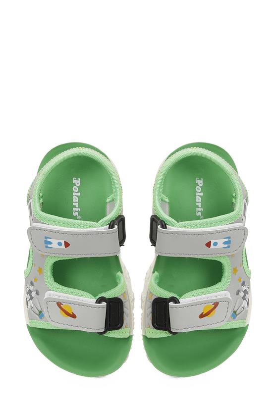 Polaris 5P Earth P5Fx Gri Patik Erkek Çocuk Sandalet