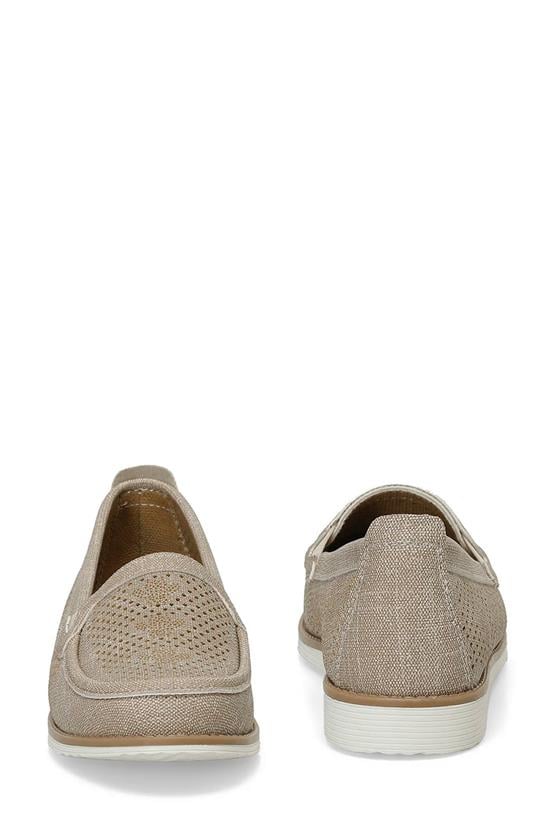 Polaris A10156884012010 4P 161659.Z4Fx Bej Kadın Loafer Ayakkabı