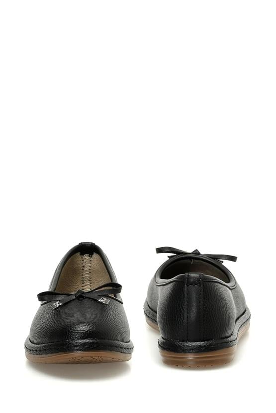 Polaris A10156900112010 4P 166045.Z4Fx Siyah Kadın Babet Ayakkabı