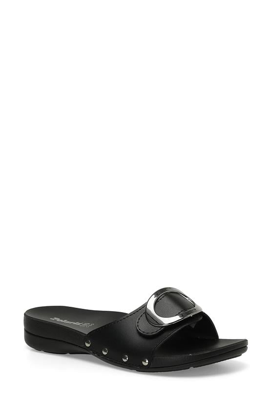 Polaris A10164544812010 4M 400298.Z4Fx Siyah Kadın Terlik