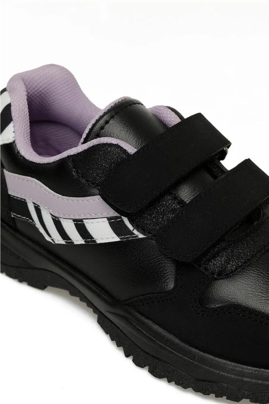 Polaris A10188595108010 4F Zera.F4Pr Siyah Kız Çocuk Günlük Ayakkabı