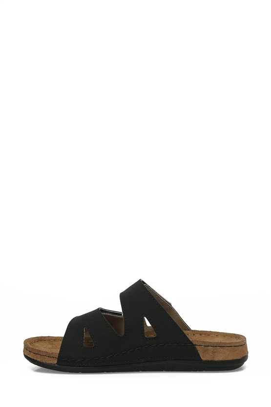 Polarıs A10225079212010 6M 167194.Z6Fx Sıyah Kadın Casual Comfort Duz Terlık
