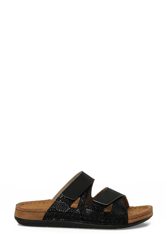 Polarıs A10225079212010 6M 167194.Z6Fx Sıyah Kadın Casual Comfort Duz Terlık