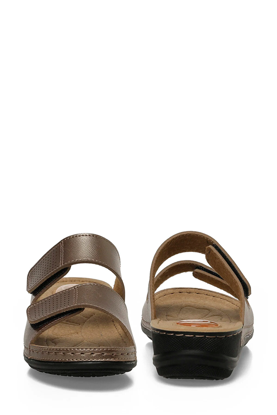 Polarıs A10225096212020 6M 166986.Z6Fx Bronz Kadın Geleneksel Comfort Duz Terlık