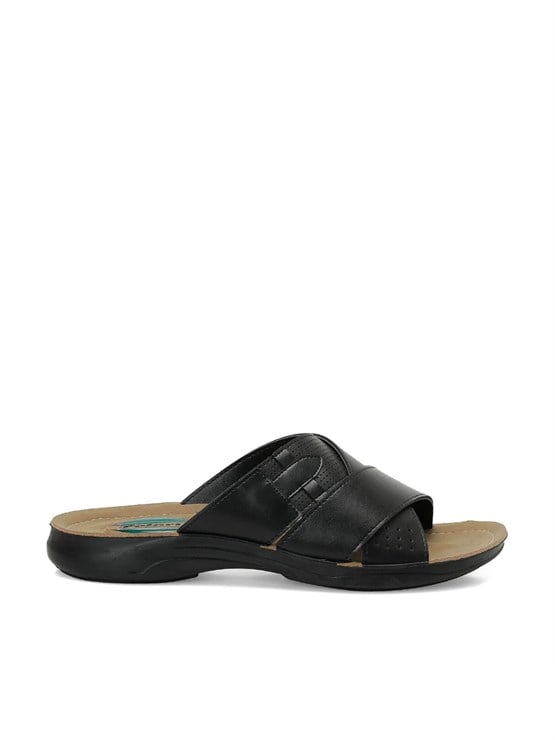 Polarıs A10225100512010 6M 408002.M6Fx Sıyah Erkek Geleneksel Comfort Sandalet