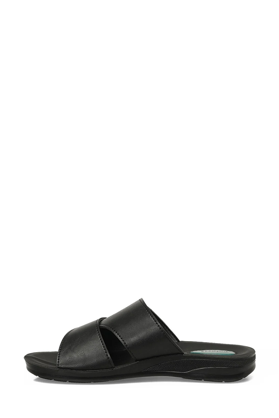 Polarıs A10225101512010 6M 410002.M6Fx Sıyah Erkek Geleneksel Comfort Sandalet