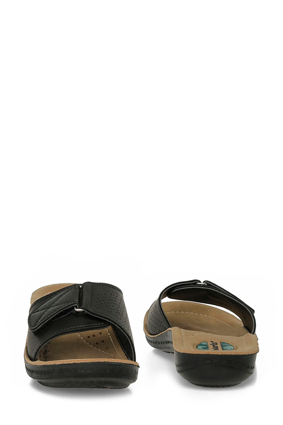 Polarıs A10225105612010 6M 409001.Z6Fx Sıyah Kadın Geleneksel Comfort Terlık