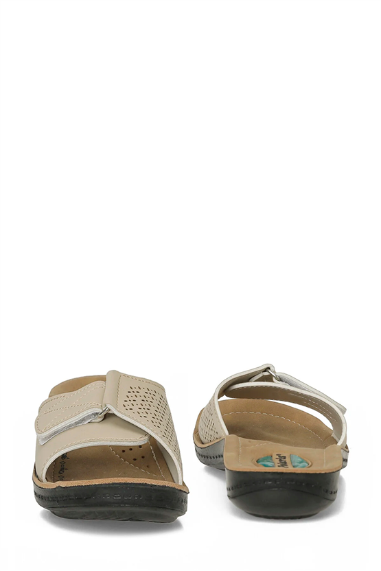 Polarıs A10225105812010 6M 409001.Z6Fx Bej Kadın Geleneksel Comfort Terlık