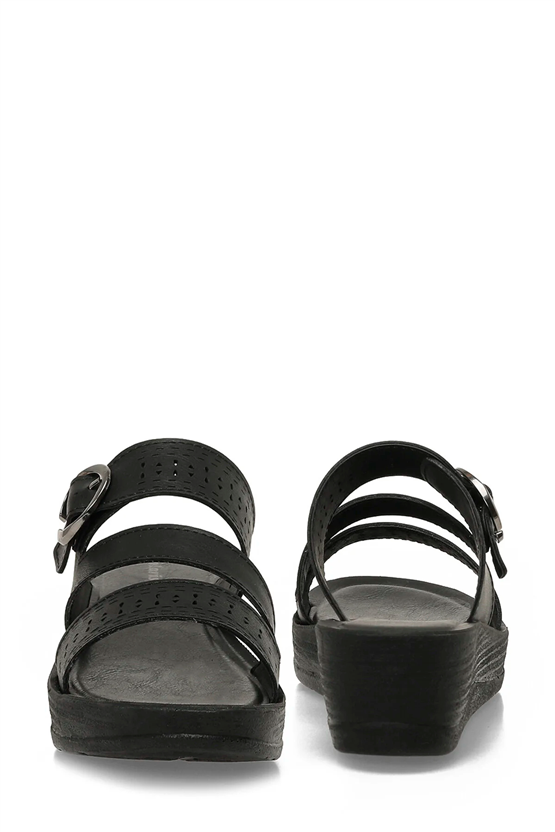 Polarıs A10225110712010 6M 409022.Z6Fx Sıyah Kadın Geleneksel Comfort Terlık