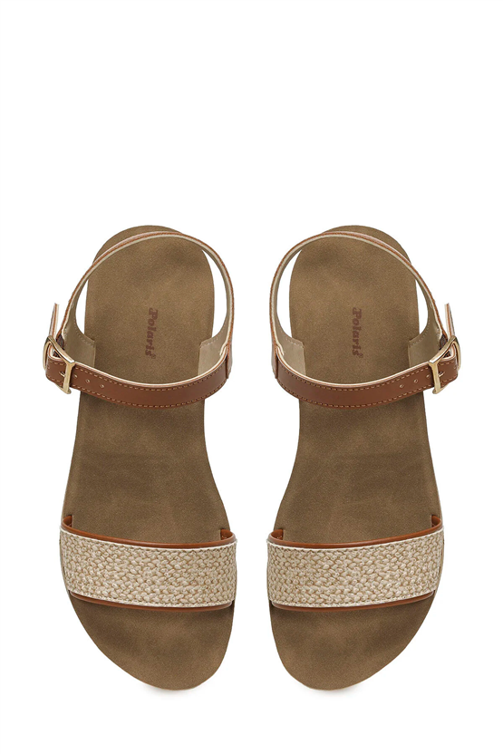 Polarıs A10225188112010 6M 409064.Z6Fx Taba Kadın Dolgu Sandalet