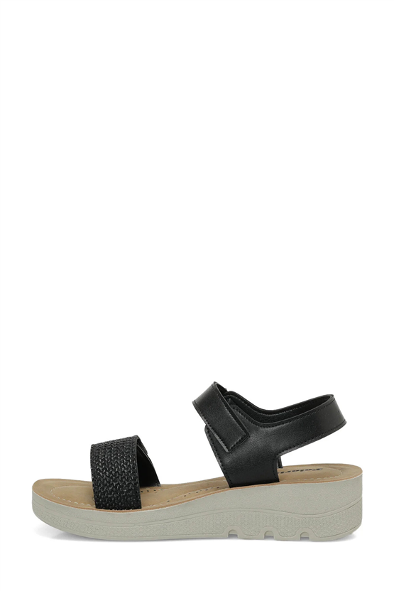 Polarıs A10225228712010 6M 409105.Z6Fx Sıyah Kadın Casual Comfort Sandalet