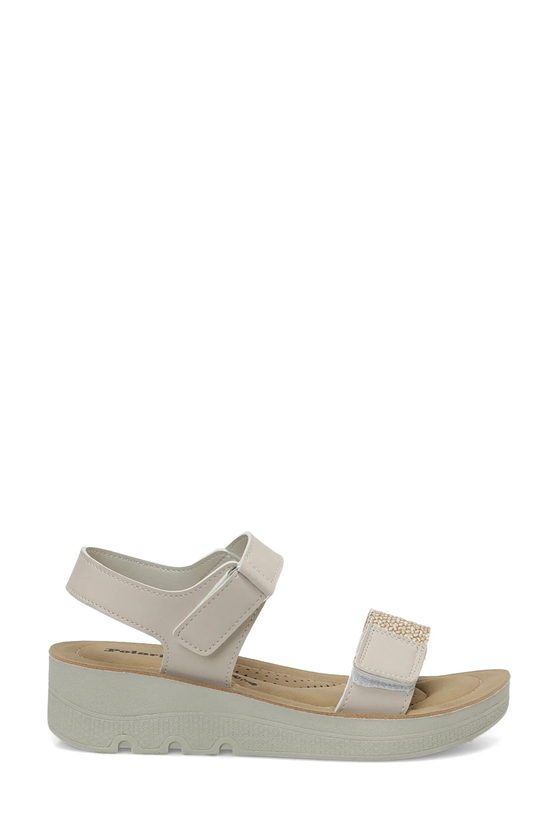 Polarıs A10225228812010 6M 409105.Z6Fx Bej Kadın Casual Comfort Sandalet