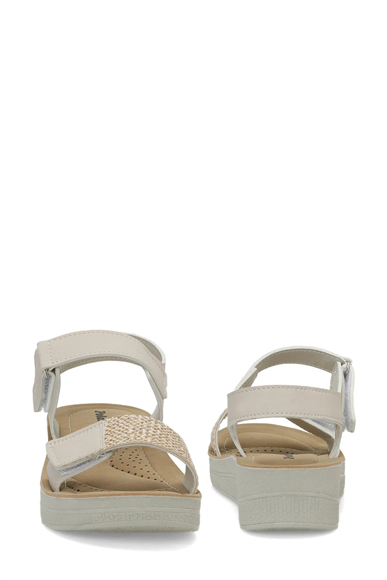 Polarıs A10225228812010 6M 409105.Z6Fx Bej Kadın Casual Comfort Sandalet