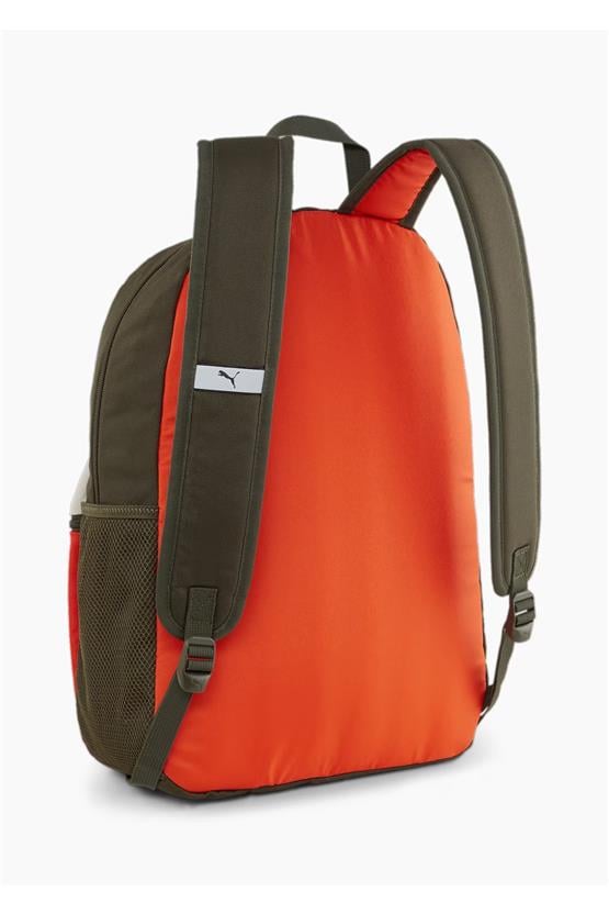 Puma 090468-03 Puma Phase Backpack Colorbl Dark Olıve-Redmazıng-Desert Dust Erkek Sırt Cantası