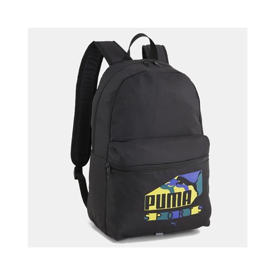 Puma 090709-01 Puma Phase Sports Prınt Bp Puma Black-Sports Prınt Erkek Sırt Cantası