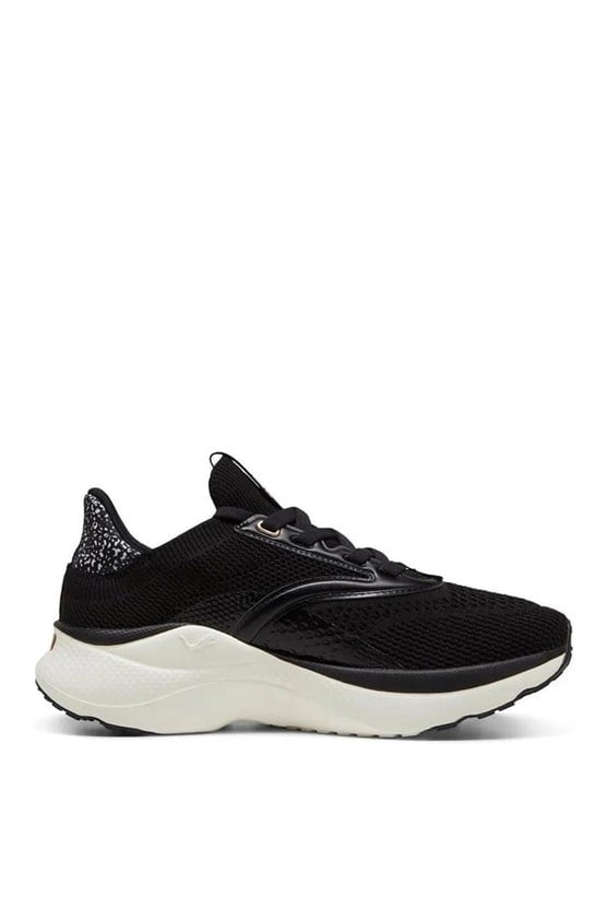 Puma 310162-01 Softrıde Mayve Leopard Wns Puma Black-Warm Whıte-Puma Gold Zenne Kosu Ayakkabısı