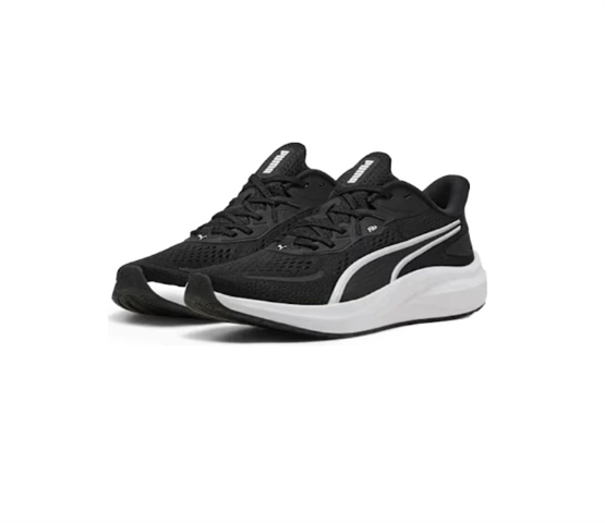 Puma 311730-01 Skyrocket Lıte 2 Black-Whıte-Sılver Unısex Kosu Ayakkabısı