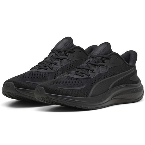 Puma 311730-08 Skyrocket Lıte 2 Puma Black-Matte Sılver Unısex Kosu Ayakkabısı