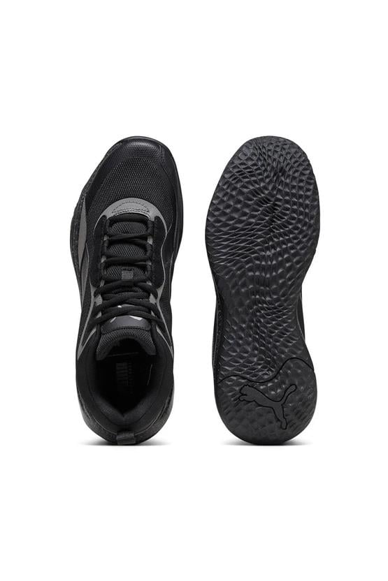 Puma 379014 01 Playmaker Pro Trophıes Puma Aged Sılver- Cast Iron-Puma Black Yetişkin Erkek Basketbol Ayakkabısı