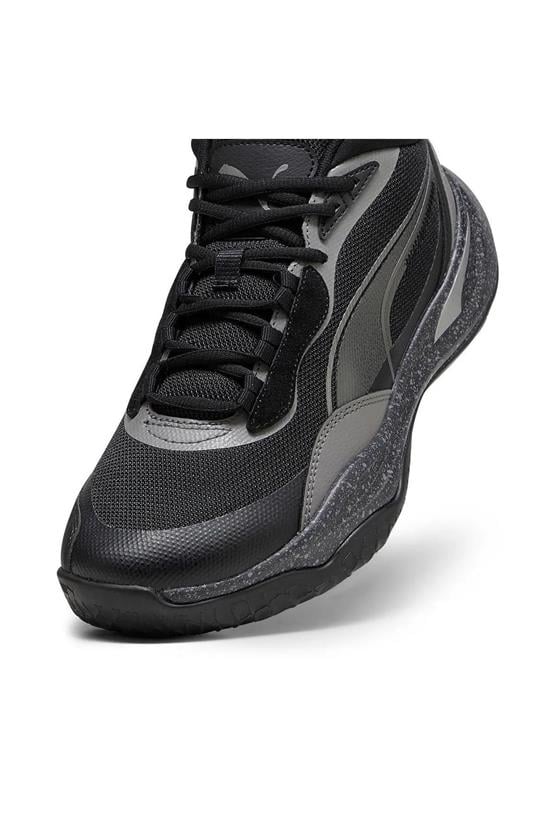 Puma 379014 01 Playmaker Pro Trophıes Puma Aged Sılver- Cast Iron-Puma Black Yetişkin Erkek Basketbol Ayakkabısı