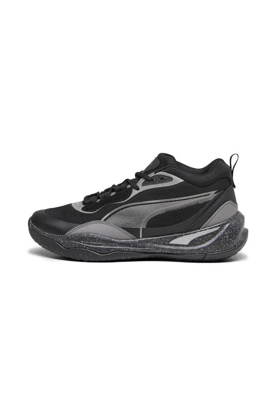 Puma 379014 01 Playmaker Pro Trophıes Puma Aged Sılver- Cast Iron-Puma Black Yetişkin Erkek Basketbol Ayakkabısı