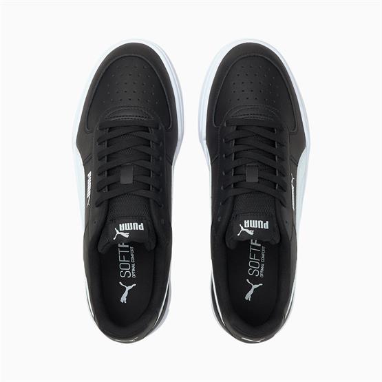 Puma 380810 Caven Black-Whıte-Whıte Yetişkin Unıseks Sneaker