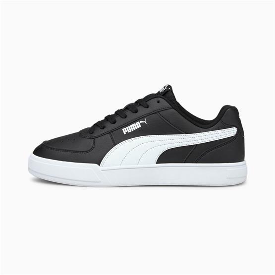 Puma 380810 Caven Black-Whıte-Whıte Yetişkin Unıseks Sneaker