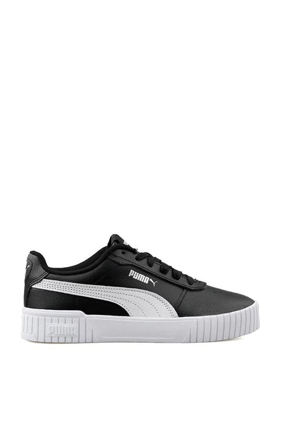 Puma 385849-10 Carına 2.0 Puma Black-Puma Whıte-Puma Sılver Zenne Sneaker Ayakkabı