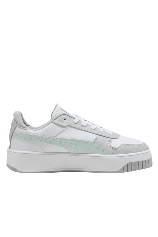 Puma 389390 43 Carına Street Puma Whıte-Peaceful Blue-Cool Lıght Gray Zenne Yuruyus Ayakkabısı
