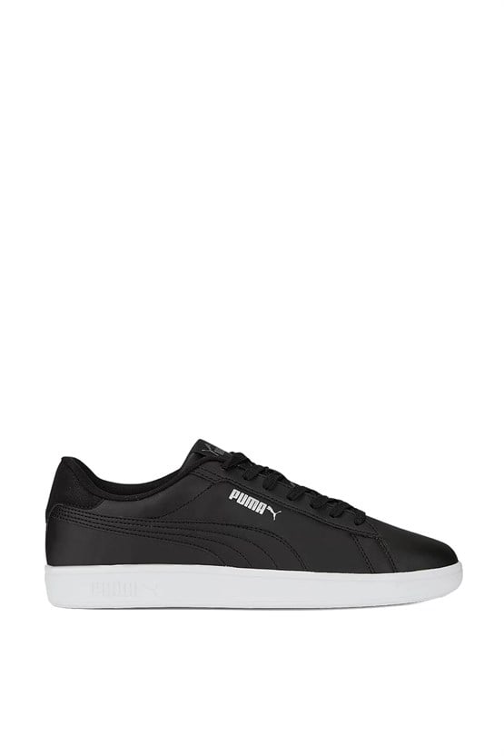 Puma 390987 02 Puma Smash 3.0 L Puma Black-Puma Black-Puma Whıte Mrd Yuruyus Ayakkabısı