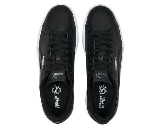Puma 390987 02 Puma Smash 3.0 L Puma Black-Puma Black-Puma Whıte Mrd Yuruyus Ayakkabısı