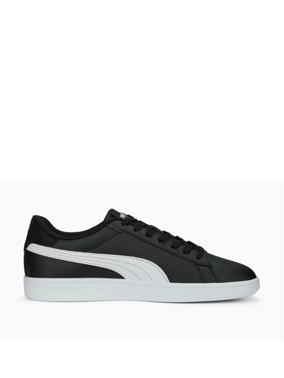Puma 390987 04 Puma Smash 3.0 L Puma Black-Puma White Yetişkin Erkek Tennıs Sneaker