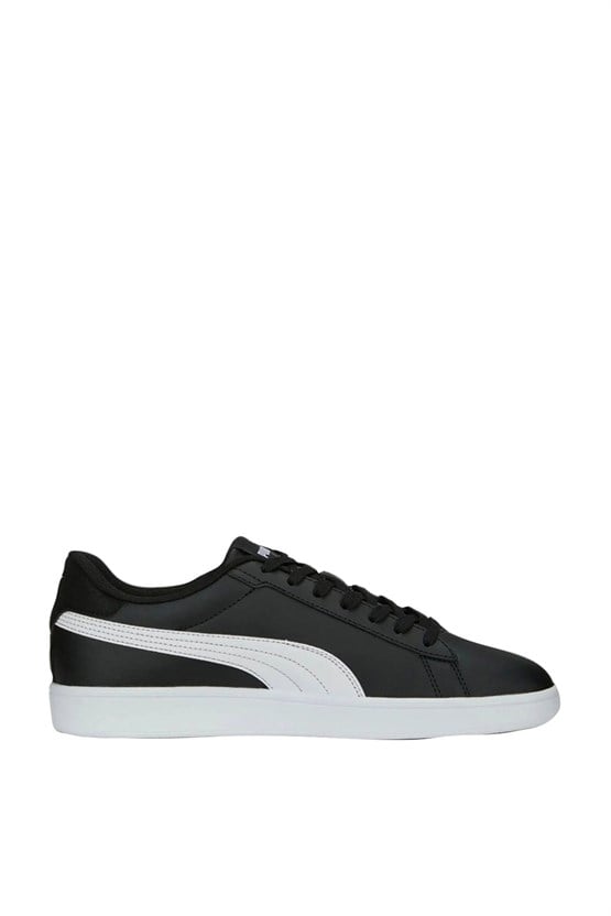 Puma 390987 04 Puma Smash 3.0 L Puma Black-Puma White Yetişkin Erkek Tennıs Sneaker