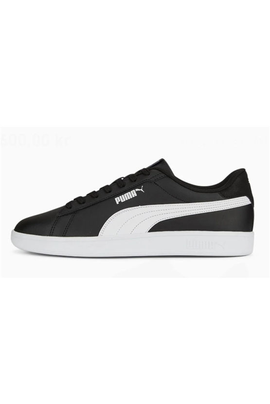 Puma 390987 04 Puma Smash 3.0 L Puma Black-Puma White Yetişkin Erkek Tennıs Sneaker