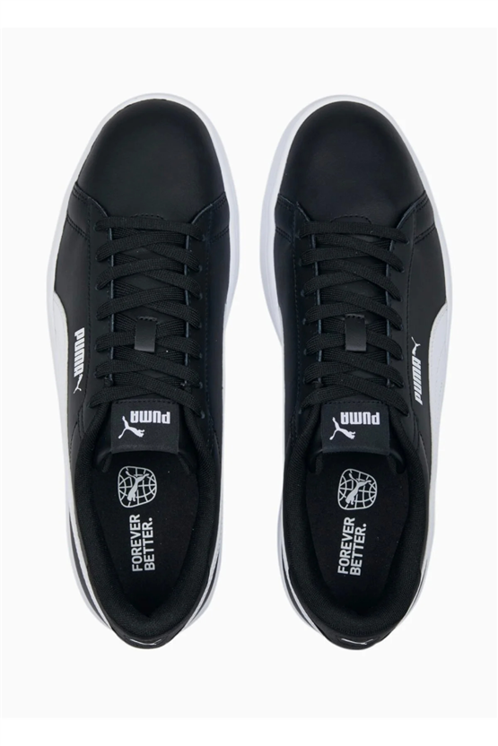 Puma 390987 04 Puma Smash 3.0 L Puma Black-Puma White Yetişkin Erkek Tennıs Sneaker