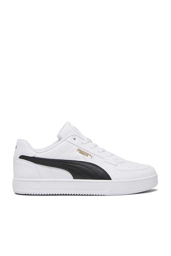 Puma 392290-03 Puma Caven 2.0 Puma Whıte-Puma Black-Gold Unısex Sneaker Ayakkabı