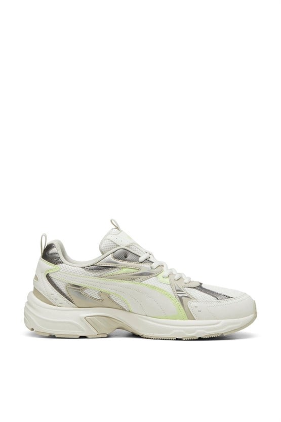 Puma 392322-09 Mılenıo Tech Desert Dust-Vapor Gray-Cool Cucumber Mrd Yuruyus Ayakkabısı