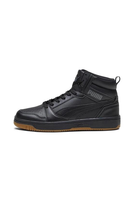 Puma 392326 06 Rebound V6 Puma Black-Shadow Gray-Gum Yetişkin Erkek Basketbol Ayakkabısı