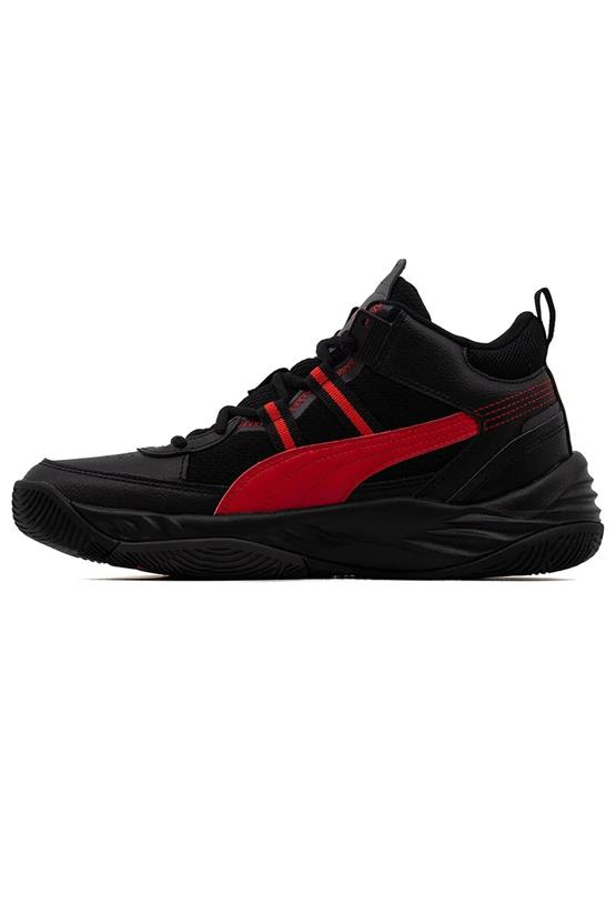 Puma 392329 03 Puma Rebound Future Nextgen Puma Black-For All Time Red-Dark Coal Yetişkin Erkek Sneaker Ayakkabısı