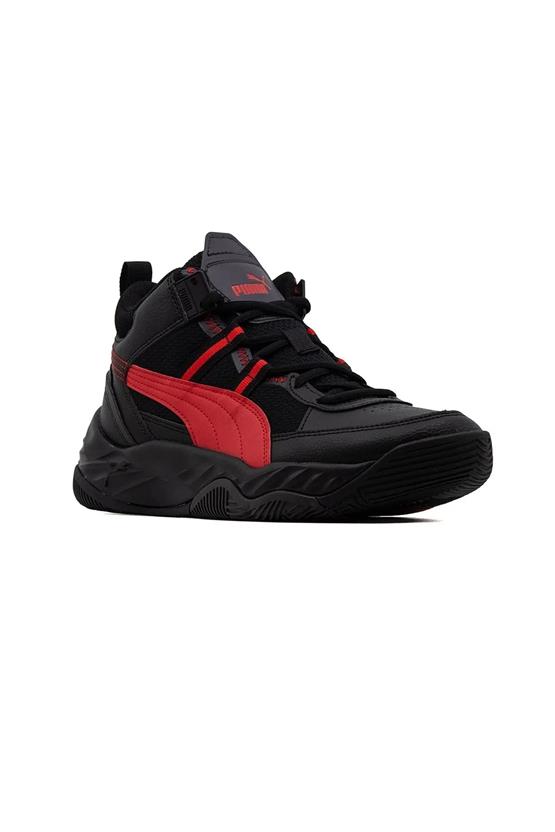 Puma 392329 03 Puma Rebound Future Nextgen Puma Black-For All Time Red-Dark Coal Yetişkin Erkek Sneaker Ayakkabısı