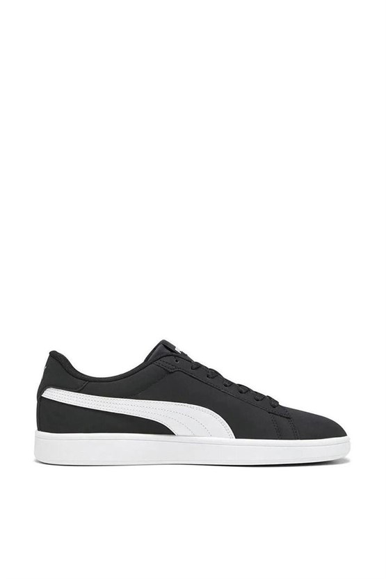 Puma 392336 01 Puma Smash 3.0 Buck Puma Black-Puma Whıt E Yetişkin Erkek Tennıs Sneaker