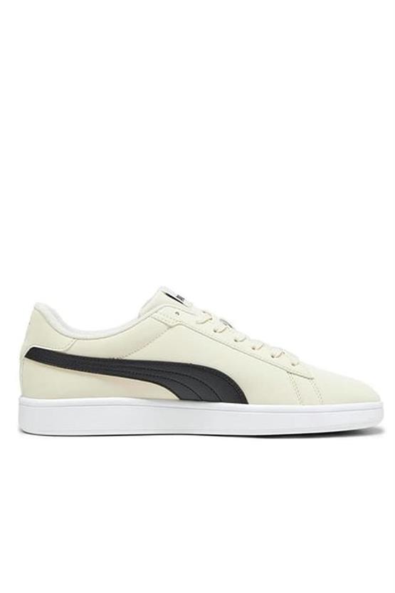 Puma 392336 04 Puma Smash 3.0 Buck Alpıne Snow-Puma Black-Puma Gold-Puma White Yetişkin Erkek Tennıs Sneaker