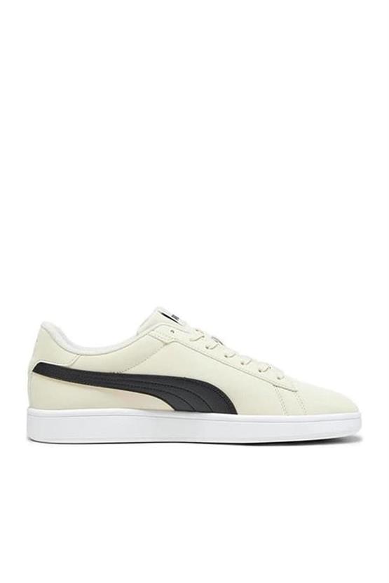 Puma 392336 04 Puma Smash 3.0 Buck Alpıne Snow-Puma Black-Puma Gold-Puma White Yetişkin Erkek Tennıs Sneaker